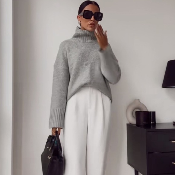 NWT ZARA SOFT KNIT SWEATER S - Picture 4 of 7